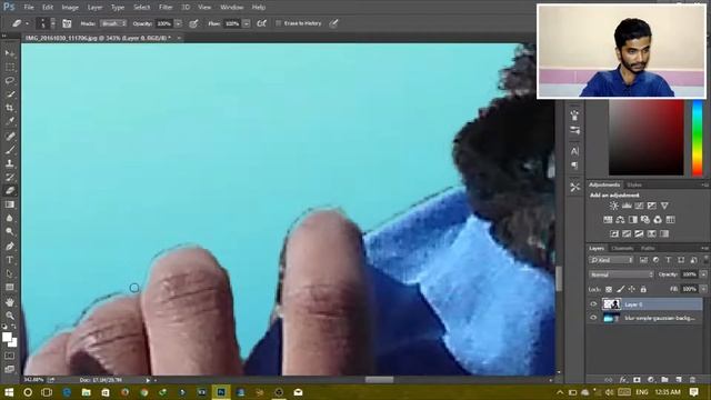[HINDI]How to use Eraser Tool in Photoshop CC| Tutorial #25 смотреть онлайн