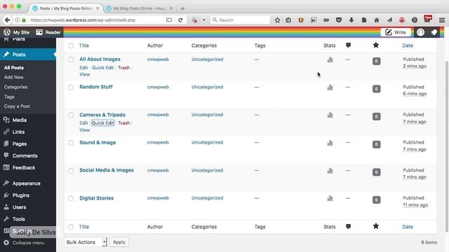 How to create ‘Menus’, ‘Categories’ and ‘Blog Posts’ in your WordPress Site смотреть онлайн