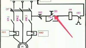 Схема подключения магнитного пускателя для управления асинхронным электродвигателем