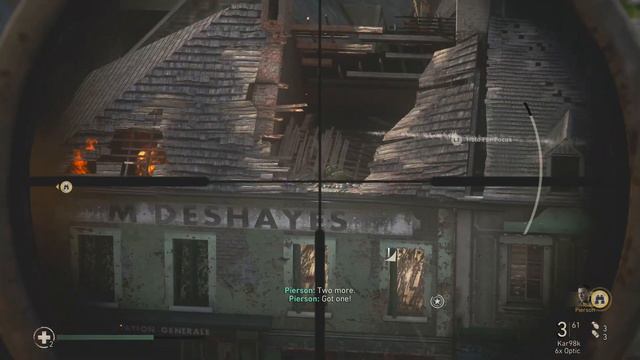 Call of Duty WWII Battle of Marigny France 1944 Playstation 5 Gameplay 4K Graphics at 60fps смотреть онлайн