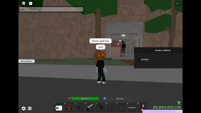 Roblox Aimbot script Dha hood modded copy game смотреть онлайн