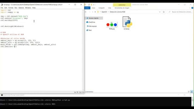 Segmentación de color | OpenCV - Python смотреть онлайн