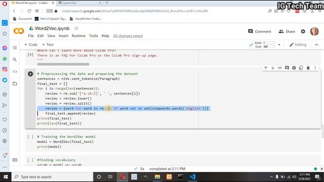 Word2Vec | Word embedding technique | Skip-gram and CBOW | Finding similar words with Word2Vec mode смотреть онлайн