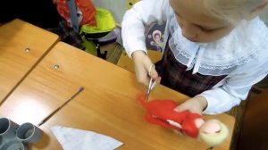 Как мы делали куколок из шерсти / Dolls from wool