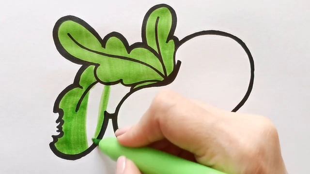 Как нарисовать СВЕКЛУ / раскраска для детей / Нарисуй Ка смотреть онлайн