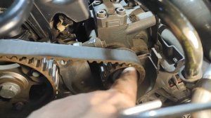 "ГТ" По многочисленным просьбам..) Меган 3 замена ГРМ и помпы к9к 1.5dci.