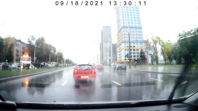 Перевёртыш около Аэропорта Минск-1 смотреть онлайн