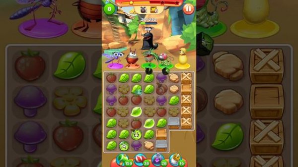 Best Fiends STARS 1104 Gameplay