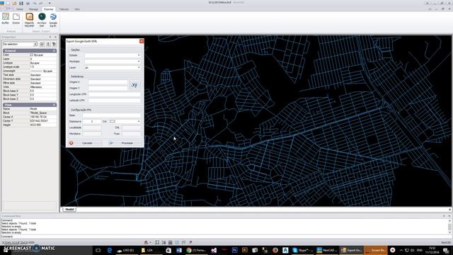 Exportar Arquivos DWG/DXF para Google Earth KML смотреть онлайн