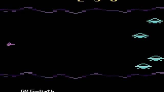 Astro Attack Gameplay on the Atari 2600 смотреть онлайн