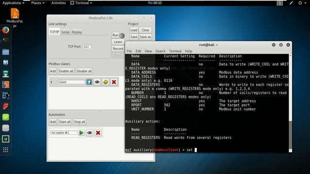 Modbus PLC Attack Demonstration смотреть онлайн