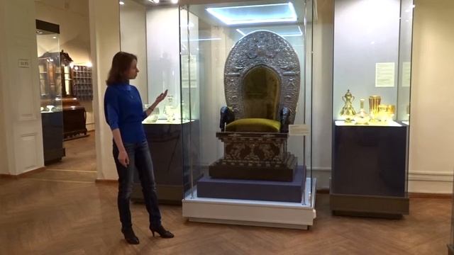 Омский Музей Врубеля. Тронное кресло В проекте Музеи Сибири. 035 смотреть онлайн