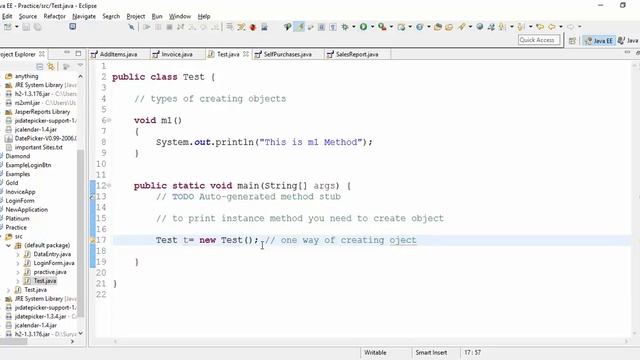 How to Create Object With New Keyword and Without in Java - Intact Abode смотреть онлайн