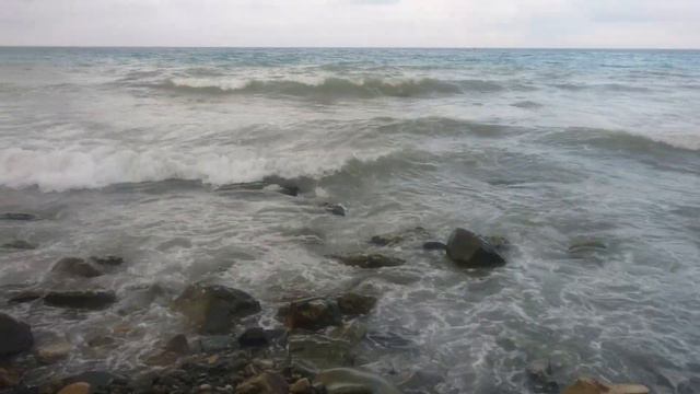 Море - каменный берег Анапы. смотреть онлайн