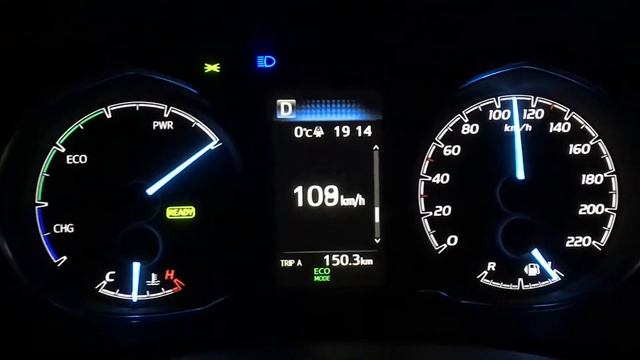 Toyota Yaris 2019 Hybrid acceleration. смотреть онлайн