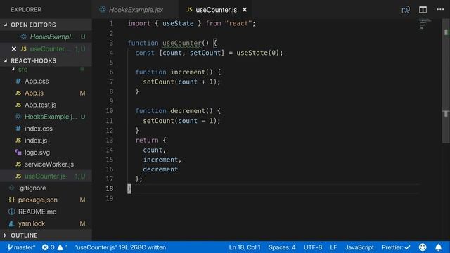 React Hooks - How To Create Custom Hooks In ReactJS, Javascript Tutorial смотреть онлайн