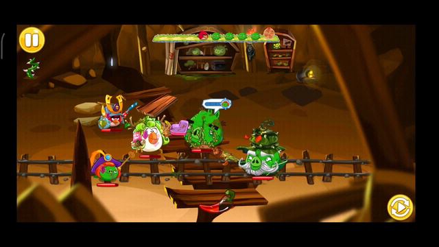 Angry birds Epic old version shaking hall level 4(high volume needed) смотреть онлайн