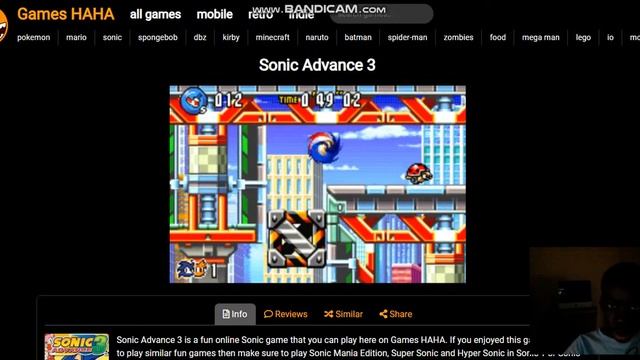 Let's Play Sonic Advance 3 Part 1 смотреть онлайн