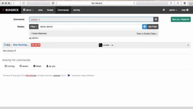 Rundeck: Remote SSH using Key Storage смотреть онлайн