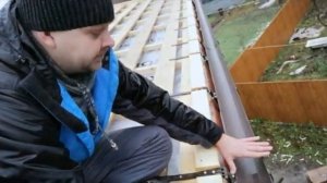 14  Монтаж карнизного узла и водосточной системы Docke