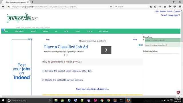 How do you rename a maven project?
- javapedia.net смотреть онлайн