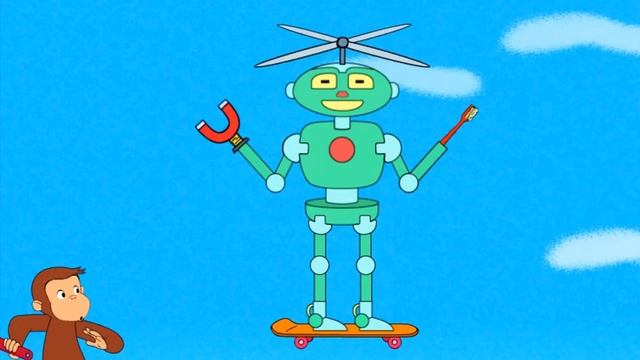 Curious George Build a Robot ? Curious George Game ? ABC Golden Games смотреть онлайн