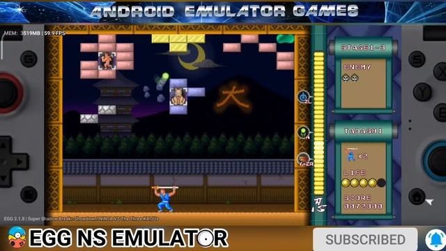 Super Shadow Break EGG NS 2.1.8 Game test with settings смотреть онлайн