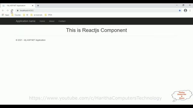 MVC ReactJS jsx Component Display Random Titles On View Page смотреть онлайн