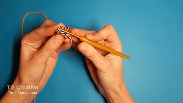 Календула крючком. Crochet calendula flower. смотреть онлайн