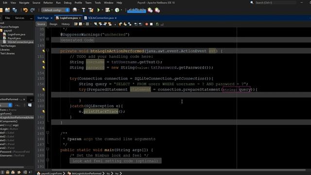 JAVA SQLite - Employee Payroll & Loan Management System - Part 8 | Creating login for user and admi смотреть онлайн