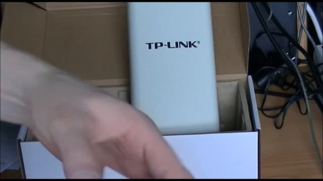 TP-LINK TL-WA5210G outdoor unbox poe adapter connect смотреть онлайн