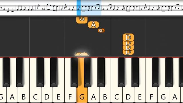 Attack on Titan Opening 6 : Shinsei Kamattechan - My War | Melodica Pianika - Tutorial смотреть онлайн