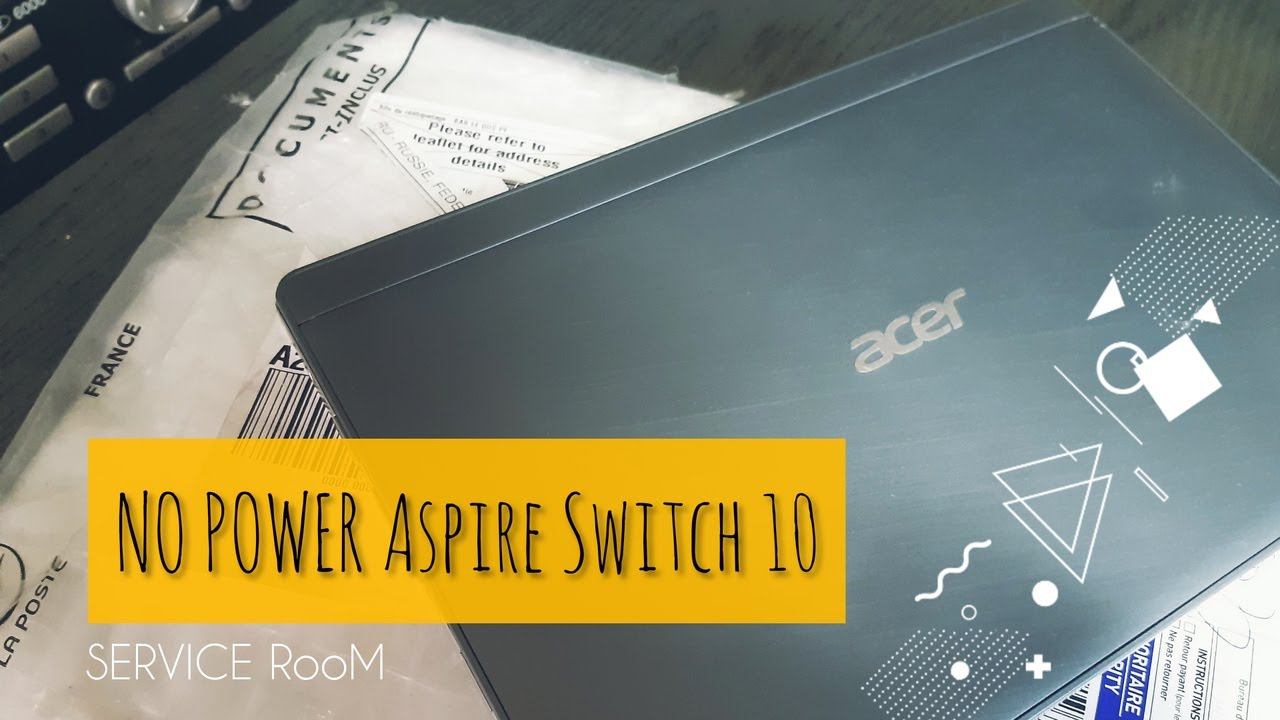 Acer Aspire Switch 10 SW5-012-11K1 не включается.Не заряжается. От подписчика смотреть онлайн