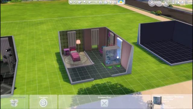 The Sims 4: Давай Строить #18 / 3 комнаты - 3 стиля