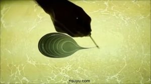 техника рисования на воде «Эбру»