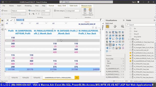 22_23.0409_Power Bi_Tutorials_0025_PBI DAX_Sameperiodlastyear, Parallelperiod,Dateadd,Filter, Divid смотреть онлайн
