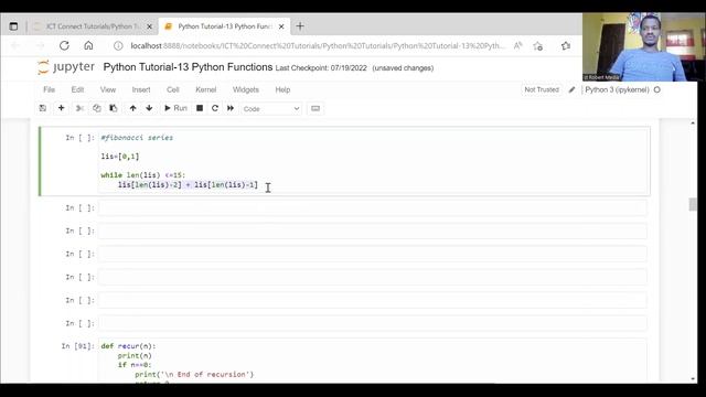 Python Programming -14. Python Recursion Functions смотреть онлайн