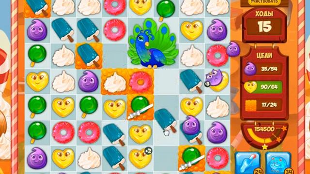 Как пройти 1360 уровень в игре долина сладостей смотреть онлайн