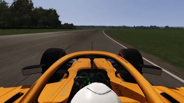 Thruxton Circuit F1 onboard - McLaren MCl35m смотреть онлайн