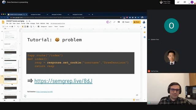 OWASP Toronto - Drew Dennison - Detect complex code patterns using semantic grep смотреть онлайн