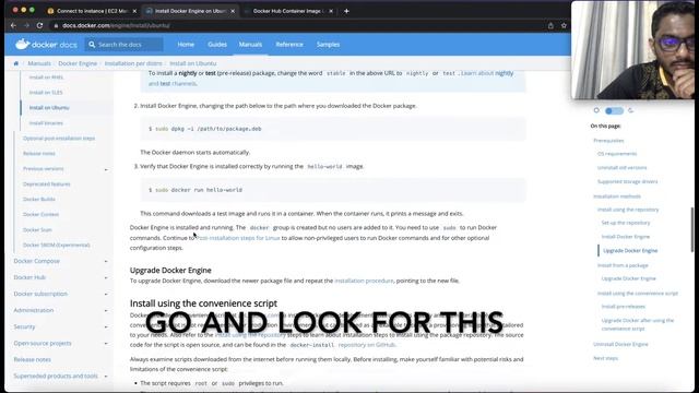 Running MongoDB Docker Container in AWS EC2 #2 - Installing Docker in AWS EC2 смотреть онлайн