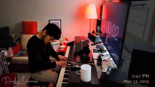 Daily Improvise no.14 /Piano Improvisation _ Composer's Essay смотреть онлайн