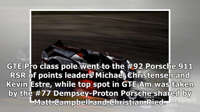 Sebring WEC: Alonso record lap gives #8 Toyota pole смотреть онлайн