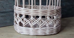 МК. Овальная коробка из бумажной лозы. Узор. Часть 2. #138(2)