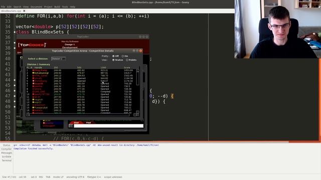 Getting Last Place in Topcoder Open Round 1A смотреть онлайн