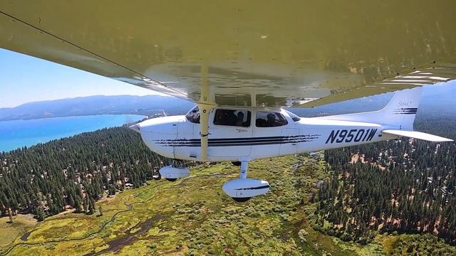 High-Density Altitude Takeoff - South Lake Tahoe, CA (KTVL)... смотреть онлайн
