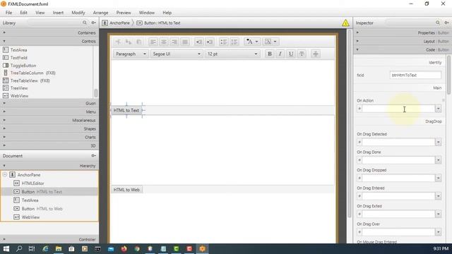 JavaFX Tutorial 41 - HTMLEditor смотреть онлайн