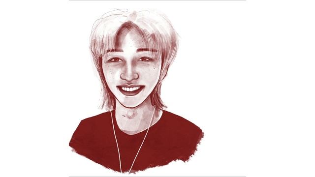 K-POP Speedpaint on iPad (Procreate) Stray Kıds Felix смотреть онлайн