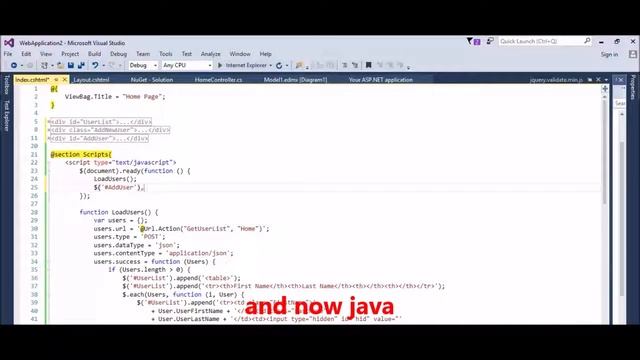 MVC - JSON - Simple CRUD DB First Stored Procedures with no extra component installed смотреть онлайн