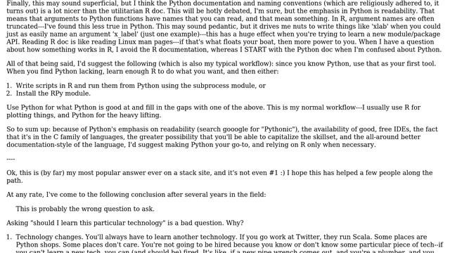 Software Engineering: R vs Python for data analysis (5 Solutions!!) смотреть онлайн